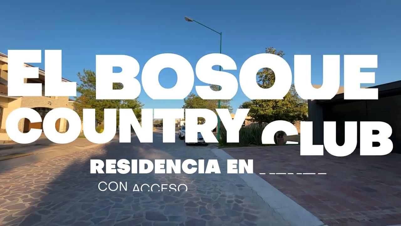 El bosque country club Tour V2