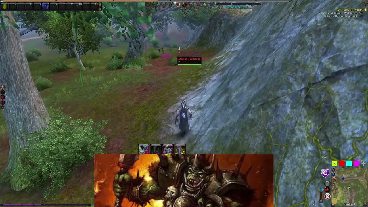 Warhammer Online Return of Reckoning / Book of DOOM! Only for Chaos! Pocket Item...