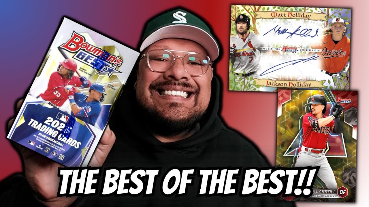 NEW RELEASE: 2023 BOWMAN'S BEST BASEBALL HOBBY BOX! THE BEST OF THE BEST OF 2023 BASEBALL!