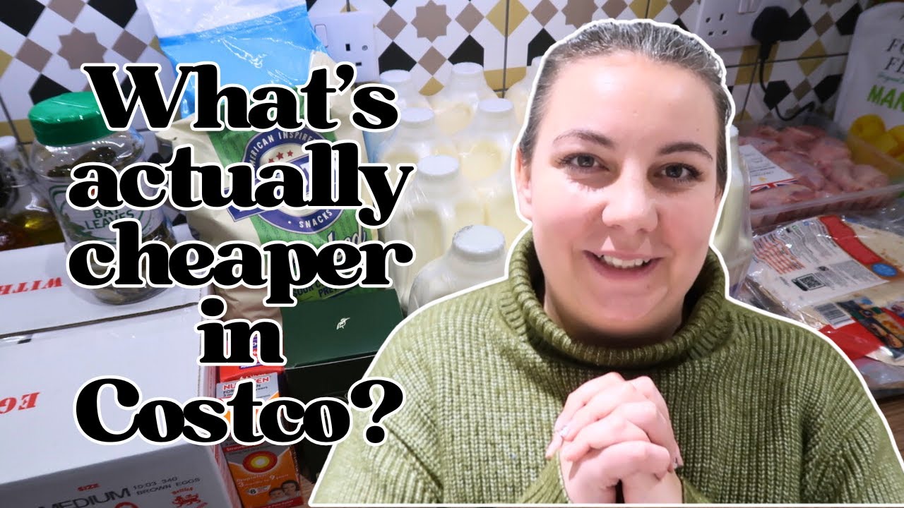 The Cheapest items in Costco | Budget Costco Haul | Family on a budget