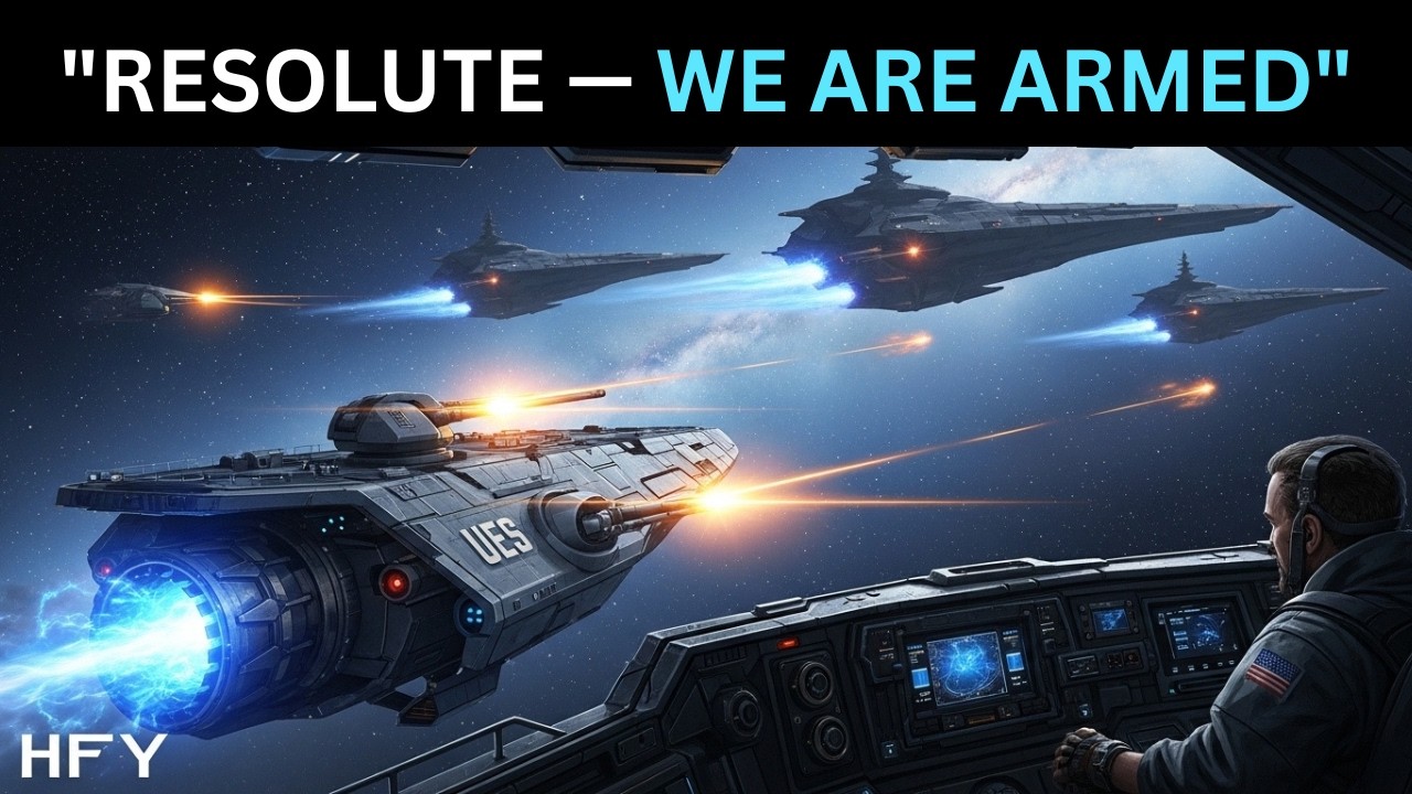 Unidentified Warship Signal Confirms It's Human And Armed | HFY | sci-fi stories