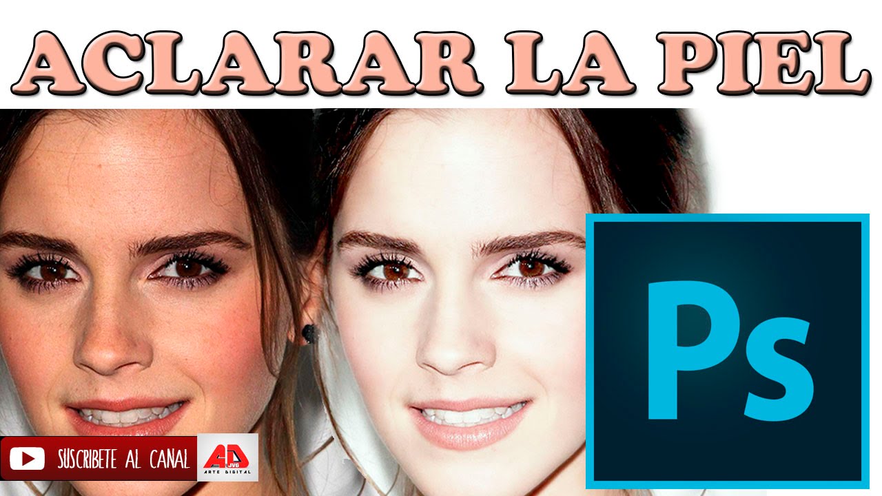Photoshop CC - Aclarar la piel