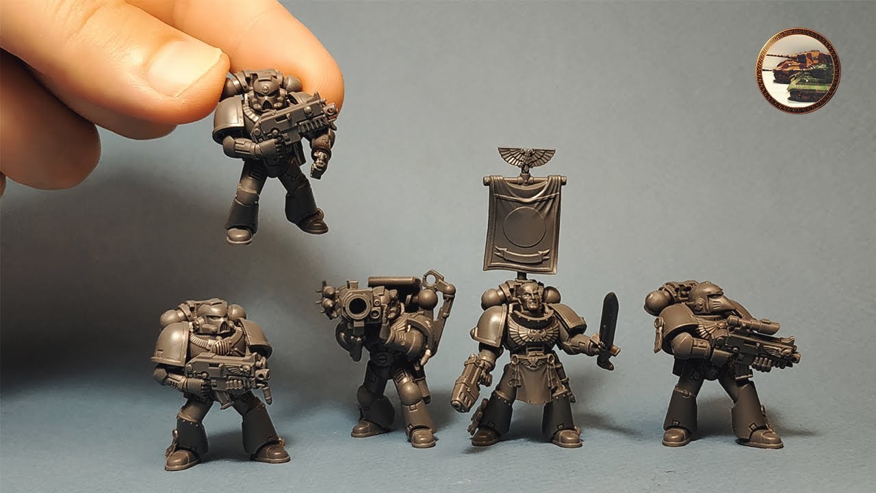 Эти Ребята Способны на ВСЕ. Space Marine Tactical SQUAD Warhammer 40K