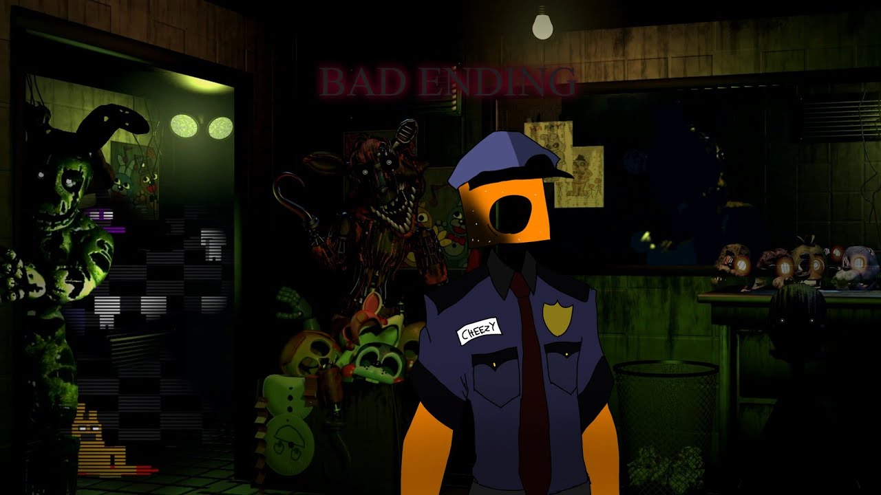 Finishing Our Shift All For a BAD ENDING! | FNAF 3 #3 Bad Ending