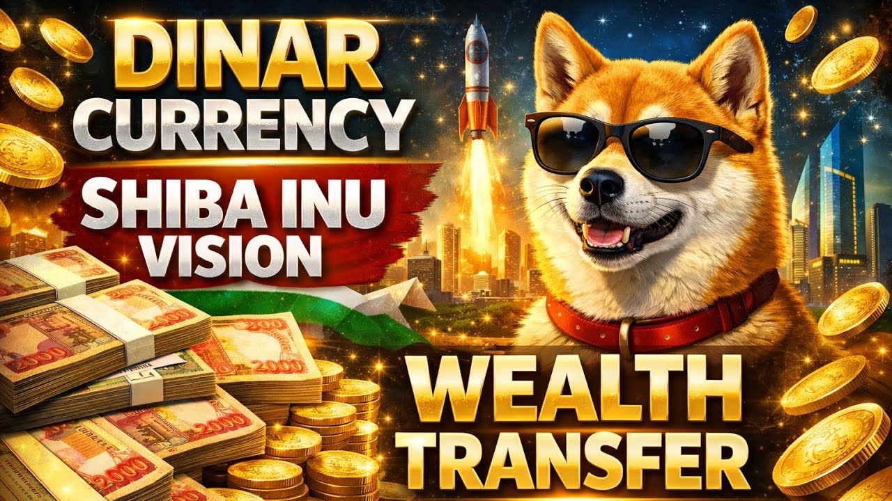 The Dinar, Shiba Inu & the Wealth Transfer | A Prophetic Vision Revealed