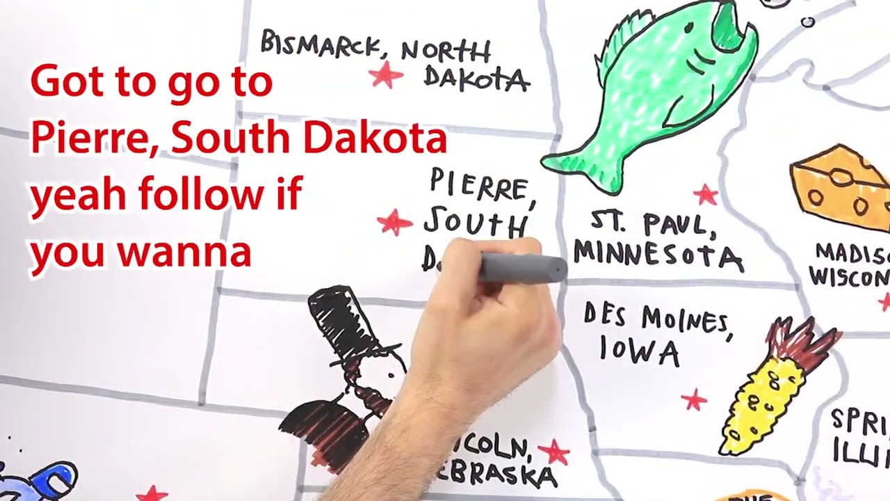 Tour the States   Karaoke WITH LYRICS on screen