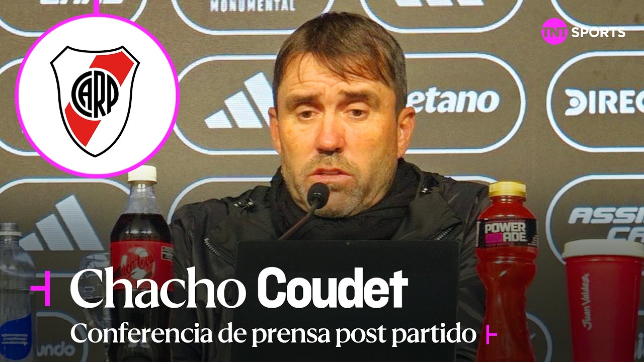 EN VIVO: Chacho Coudet habla en conferencia de prensa tras Racing vs. River