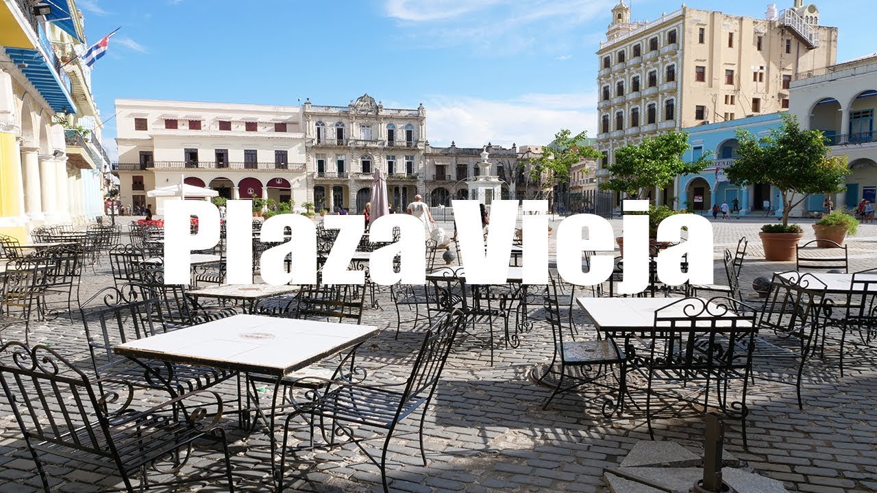 Plaza Vieja, La Habana, Cuba - 4K UHD - Virtual Trip