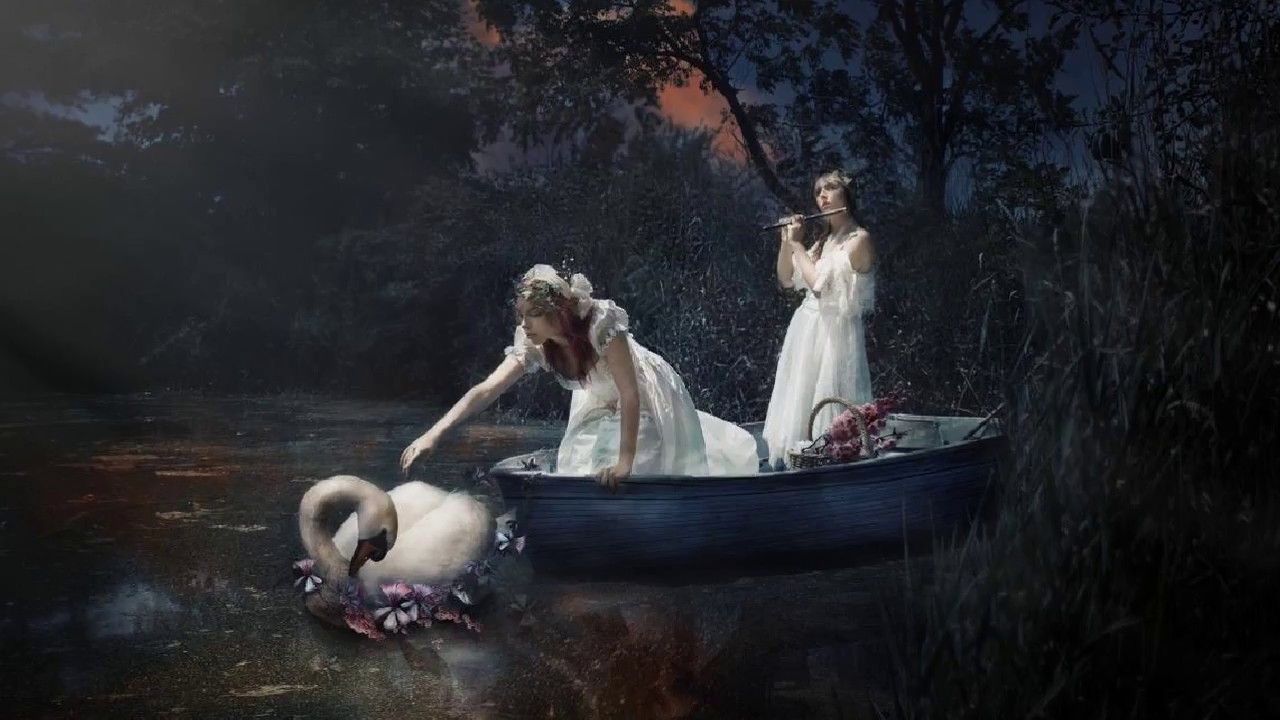 Photoshop Fine Art Photo Composite  speed workflow of  