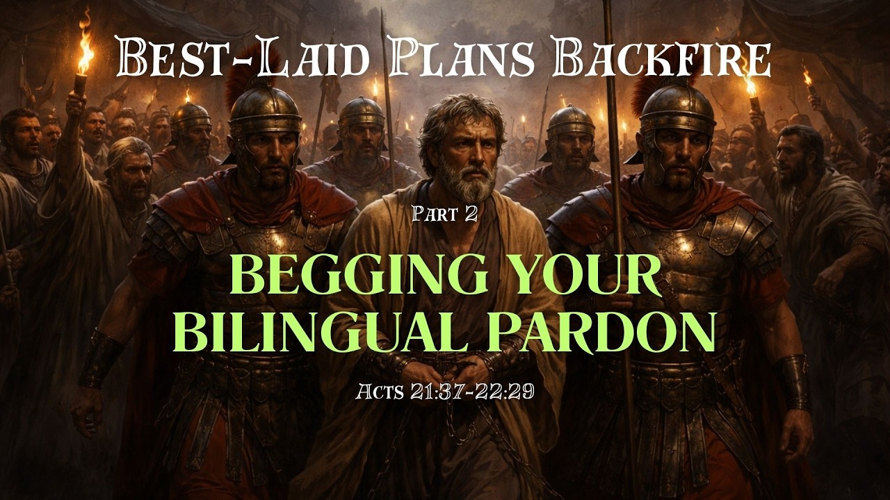 Begging Your Bilingual Pardon - Part 2 | David Janke | Acts 21:37-22:28