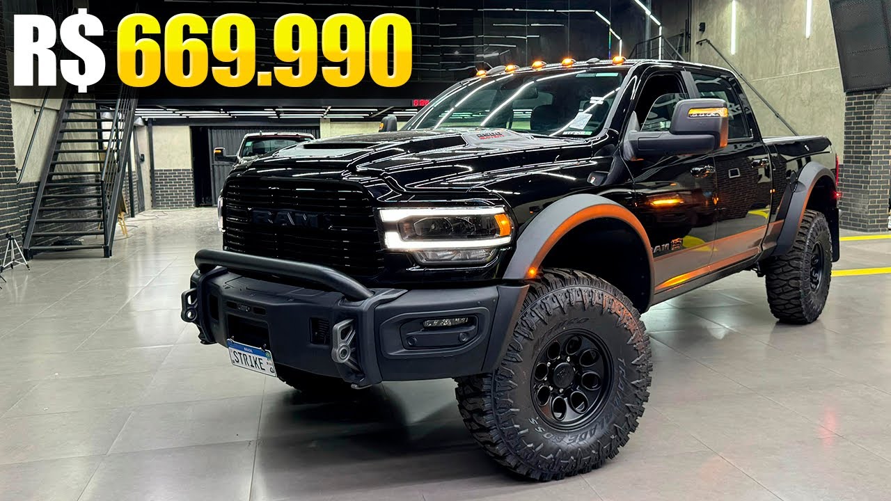 RAM 2500 AEV DARK EDITION 0 KM, A VENDA!!
