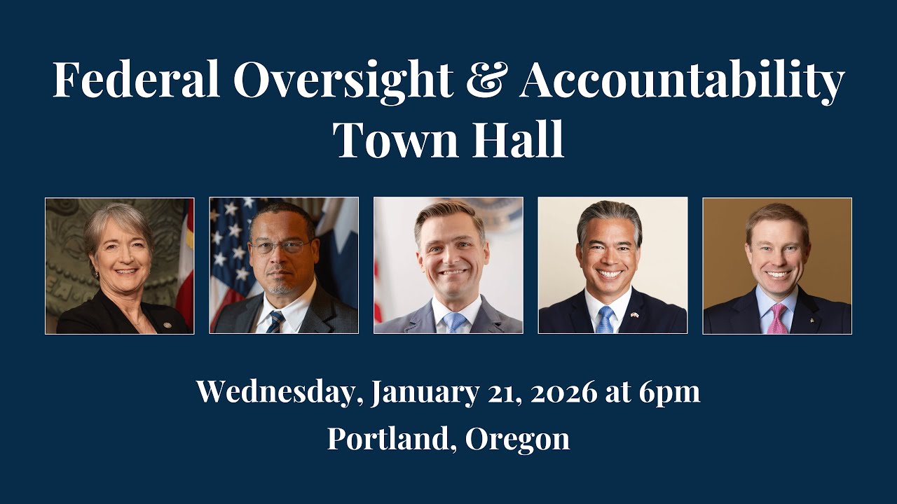 Federal Oversight & Accountability Town Hall | January 21, 2026 | Portland, OR