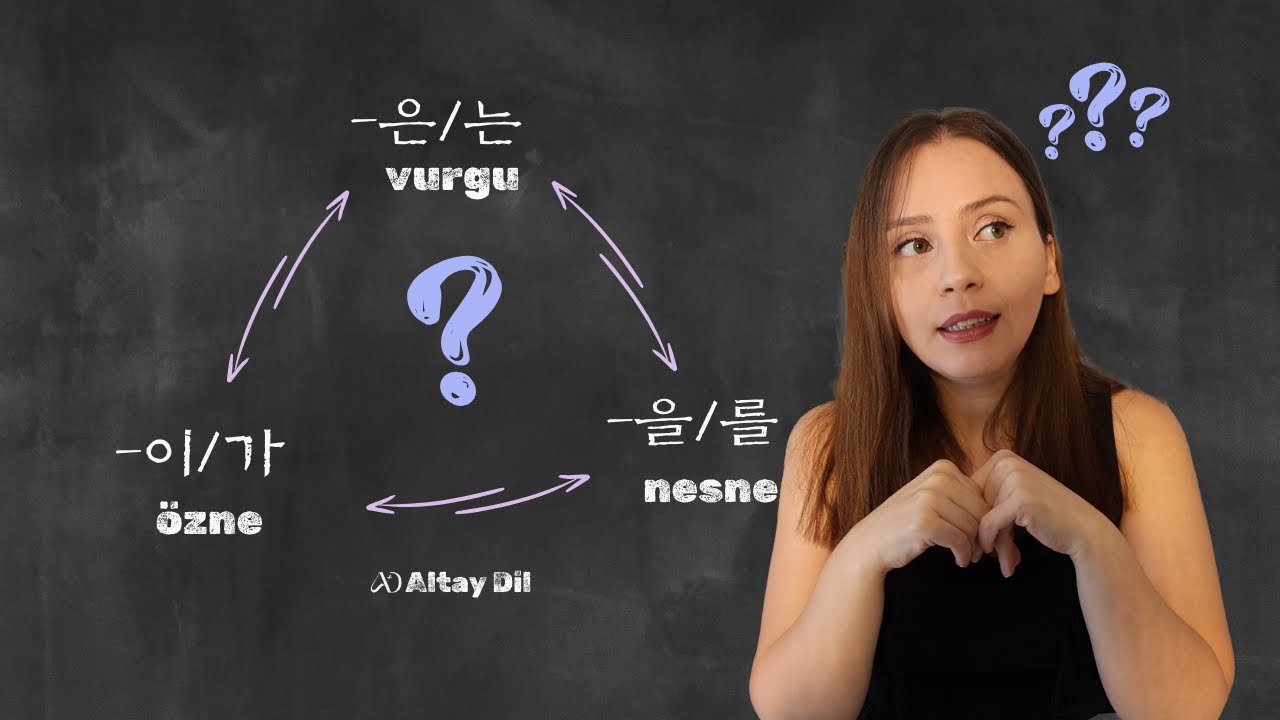 Korece’de Özne, Nesne ve Vurgu Eklerini Karıştırmaktan Kurtul! | Partikellerin Farkını Öğren