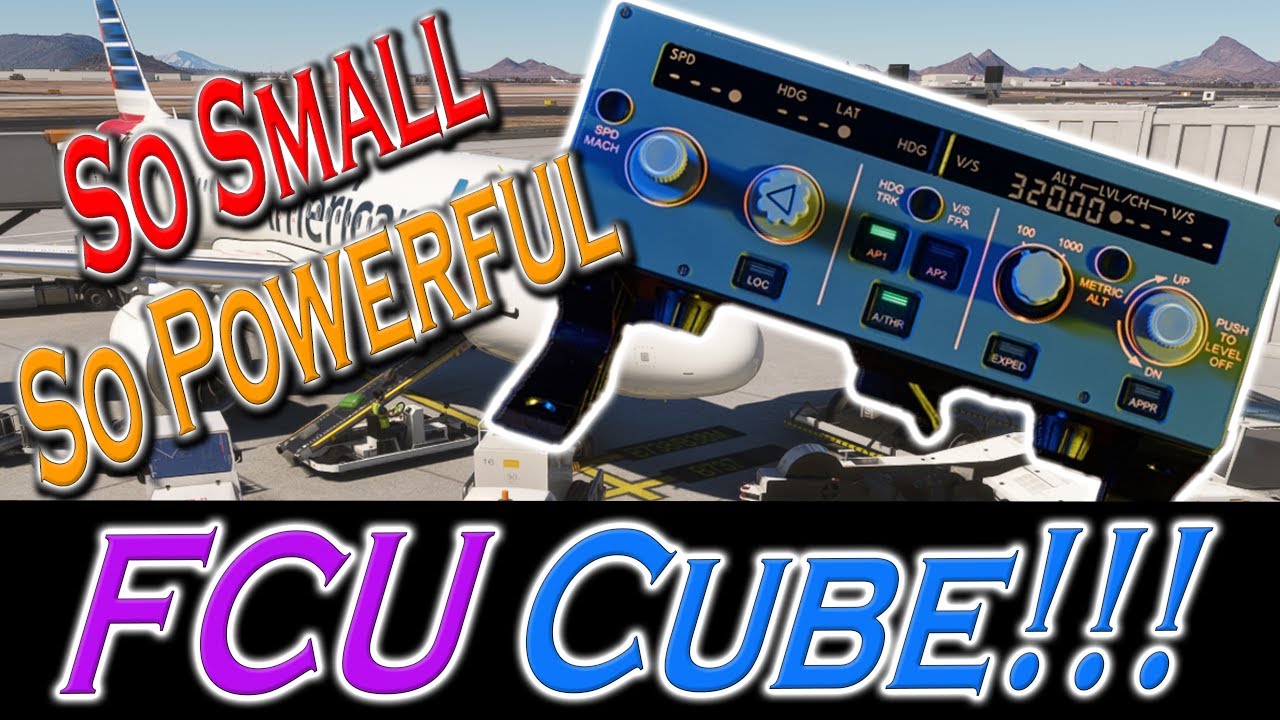 WingFlex FCU Cube So Small So POWERFUL MSFS P3D Xplane