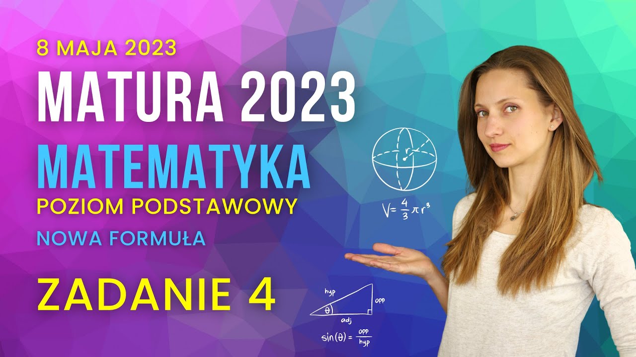 Zadanie 4 👨‍🎓 Podstawowa Matura z Matematyki 8 Maja 2023 👩‍🎓 Dodawanie Logarytmów Nowa Formuła 2023