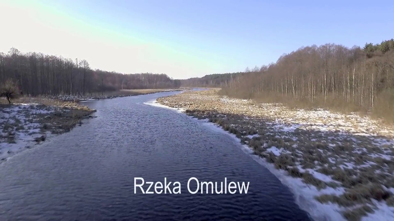 Rzeka Omulew z Drona