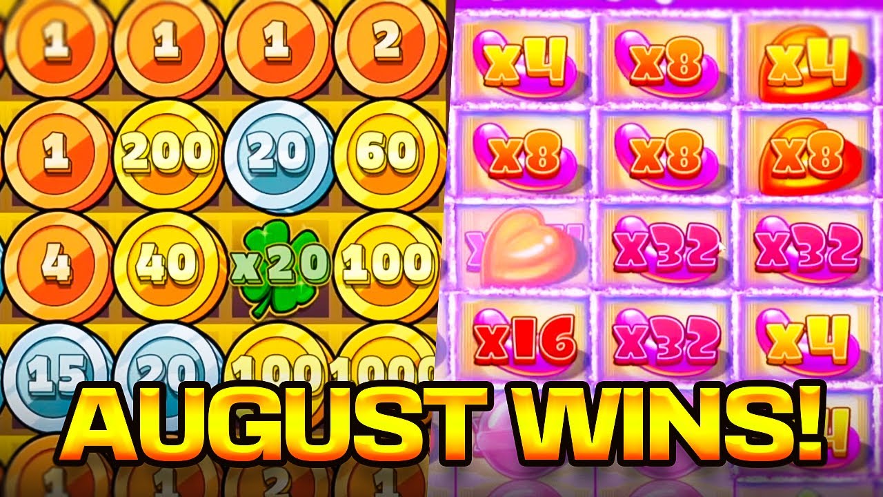 THESE WERE MY BIGGEST SLOT WINS FROM AUGUST!! (Bonus Buys)