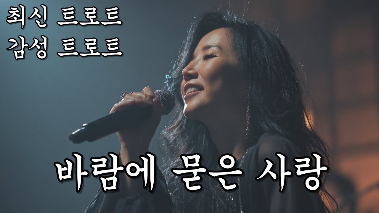 바람에 묻은 사랑ㅣKpopㅣ애절한 감성 트로트ㅣK-트로트ㅣ인생트로트ㅣtrotㅣ대중가요ㅣ최신 트로트ㅣ