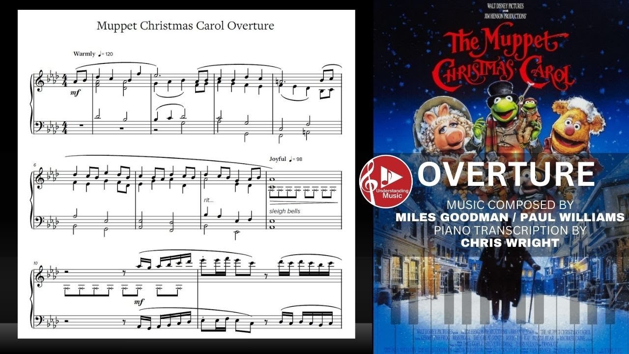 Muppet Christmas Carol - Overture - Piano Transcription