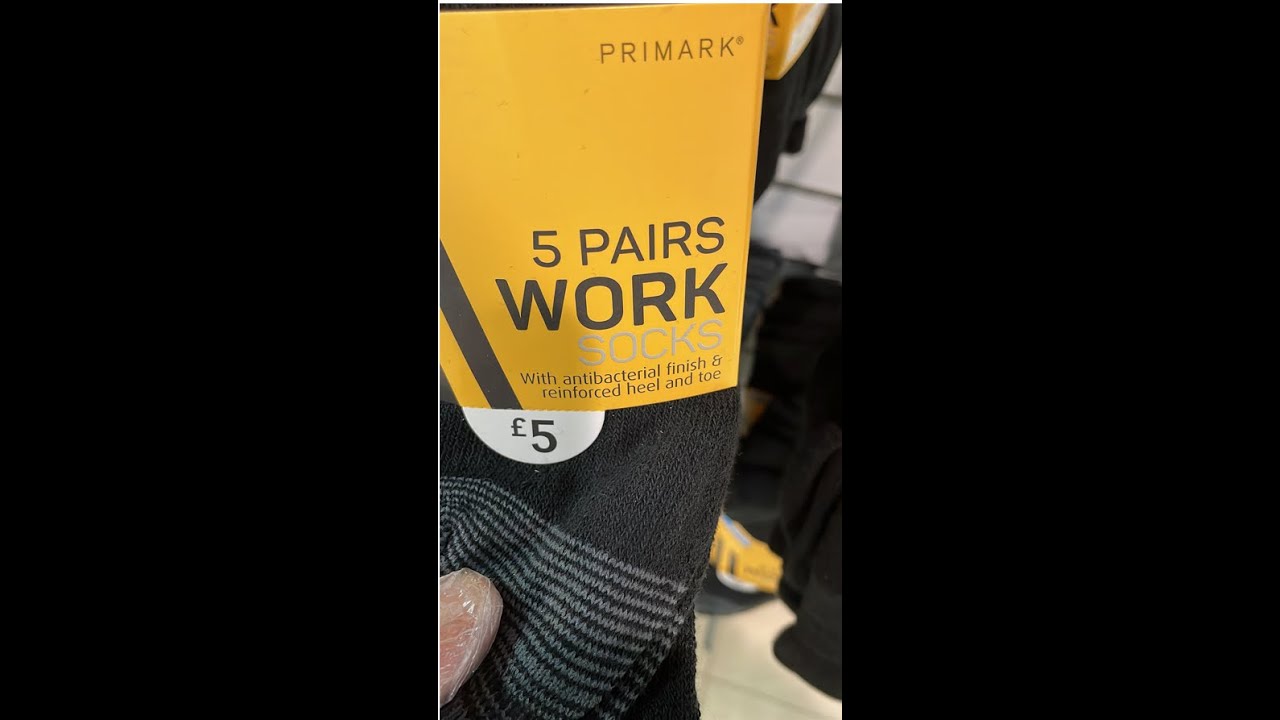 Primark Work Socks for Men - February | 2022 | #Shorts
