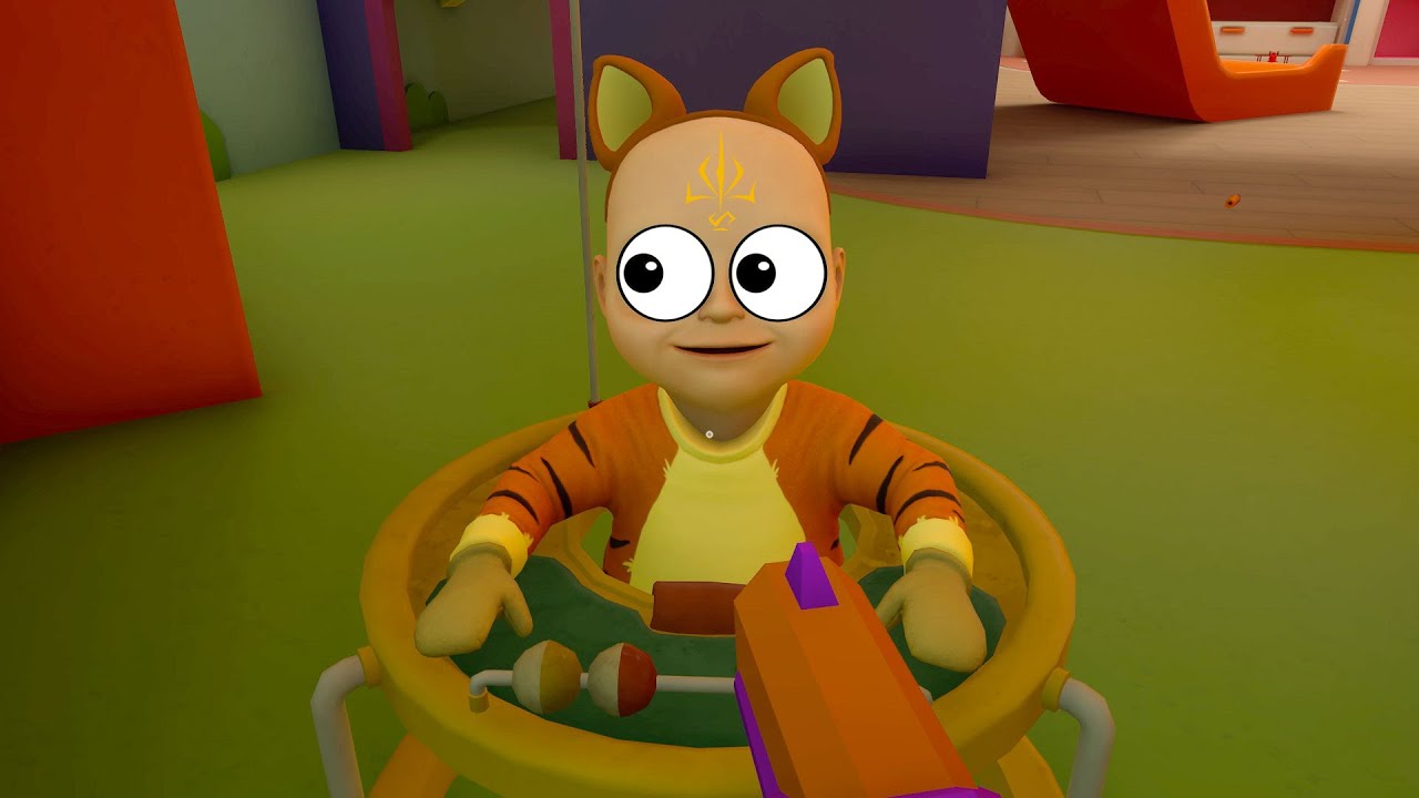 The Baby in Yellow Crown Childcare Funny Moments ACT 4 TIGER BABY FUNNY 2025