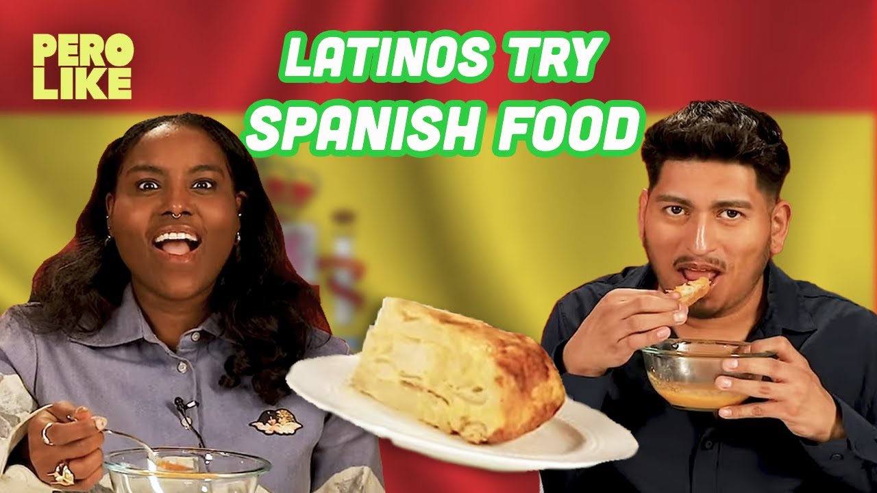 Latinos Try Spanish Food | Pero Like