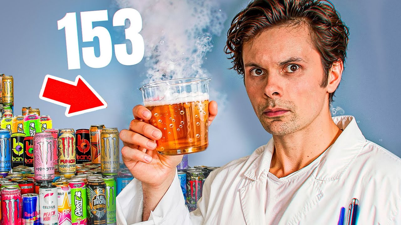 I Mixed Every Energy Drink & Flavor Into One Drink