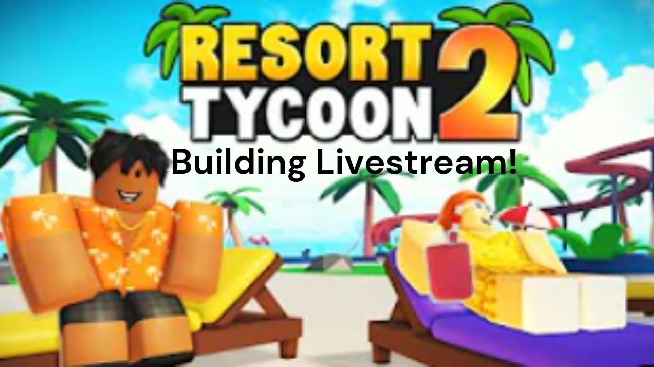 Theme Park Update at Resort Tycoon 2!! | Building TRT2