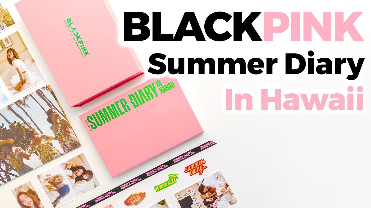 Blackpink Summer Diary In Hawaii 2019 Unboxing / Quick Look