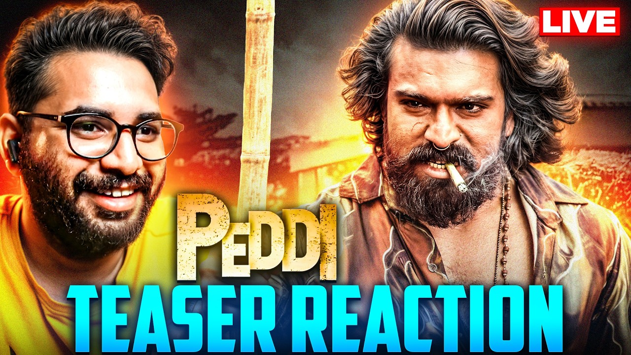🔴Реакция на тизер Peddi | Реакция Man of Fiction