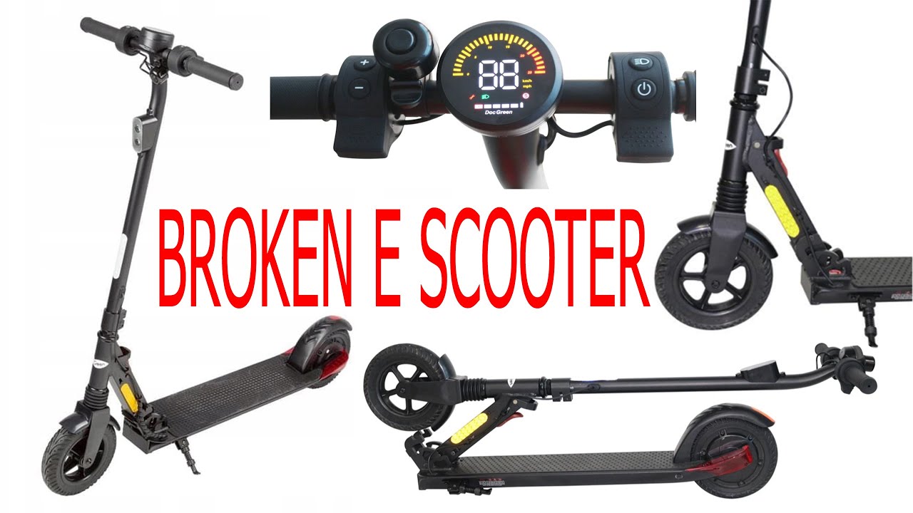 Doc Green E-scooter ESA 800 BROKEN