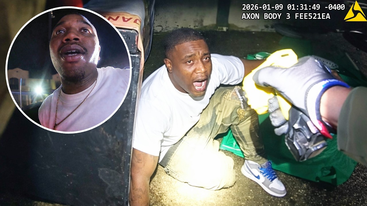 Cops Find Him Passed Out With A Gun On His Lap And He Still Decides To Run | Police Bodycam