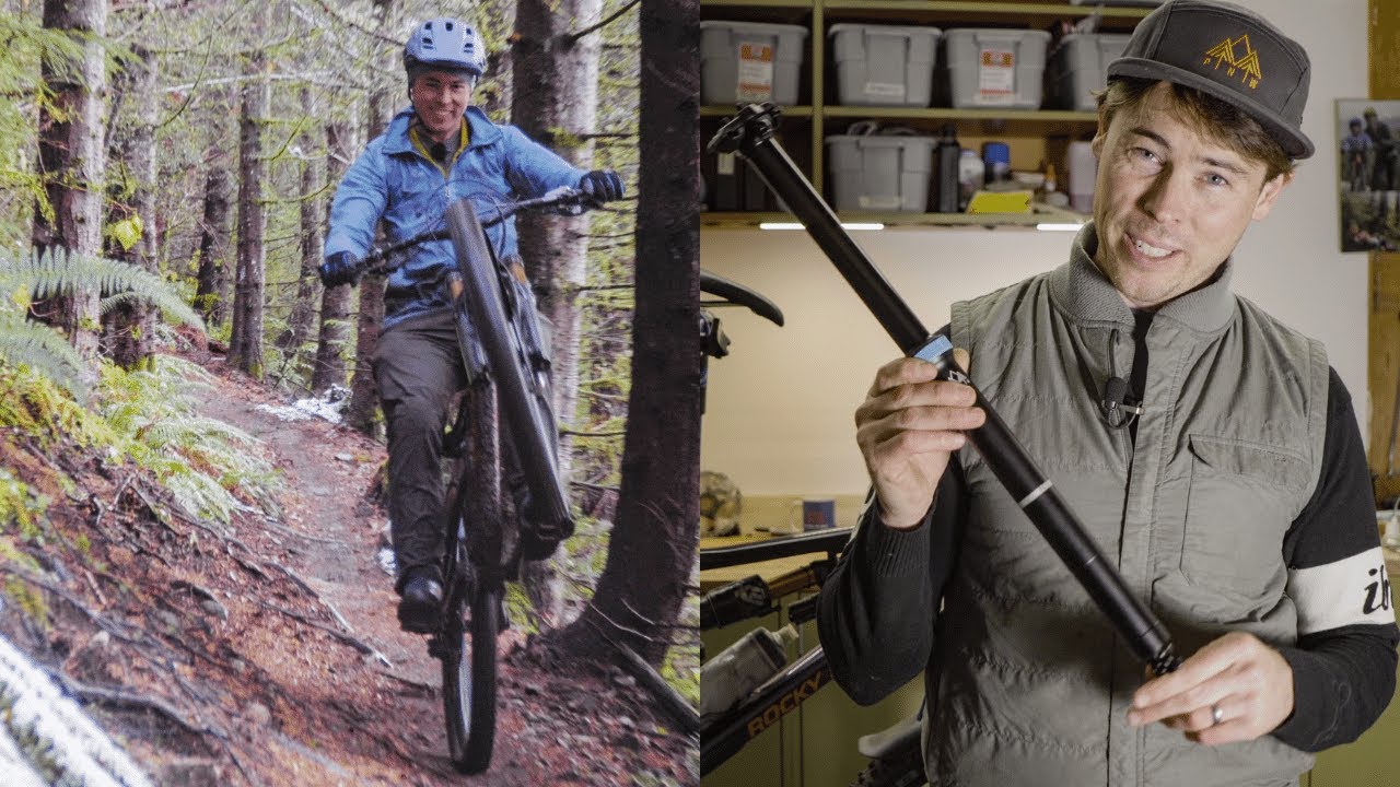 It's new seatpost day- let's do a dropper vlog!!!