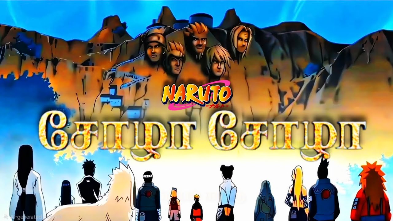 Naruto - [4K] Chola Chola Song🎵 Ft. PS- 1Edit || Anime Tamil Edit || Anime Amv