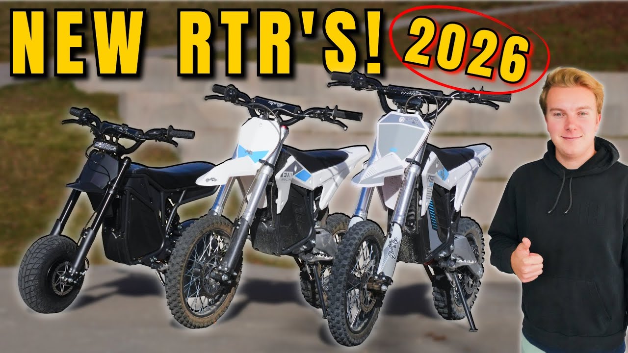 6 НОВЫХ питбайков появятся в 2026 году!! Линейка готовых к эксплуатации моделей Electro & Co.
