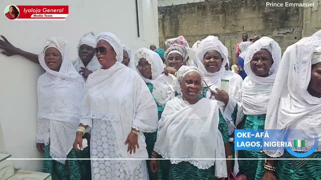 Iyaloja-General Commissions Abibatu Mogaji Central Mosque Built by Primate Ayodele