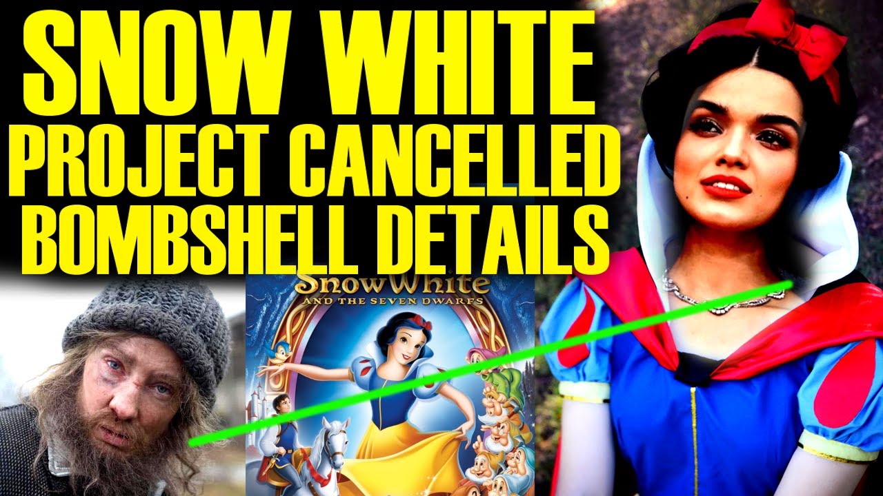SNOW WHITE PROJECT CANCELLED BY DISNEY! BOMBSHELL Details Arrive! This Is Embarrassing
