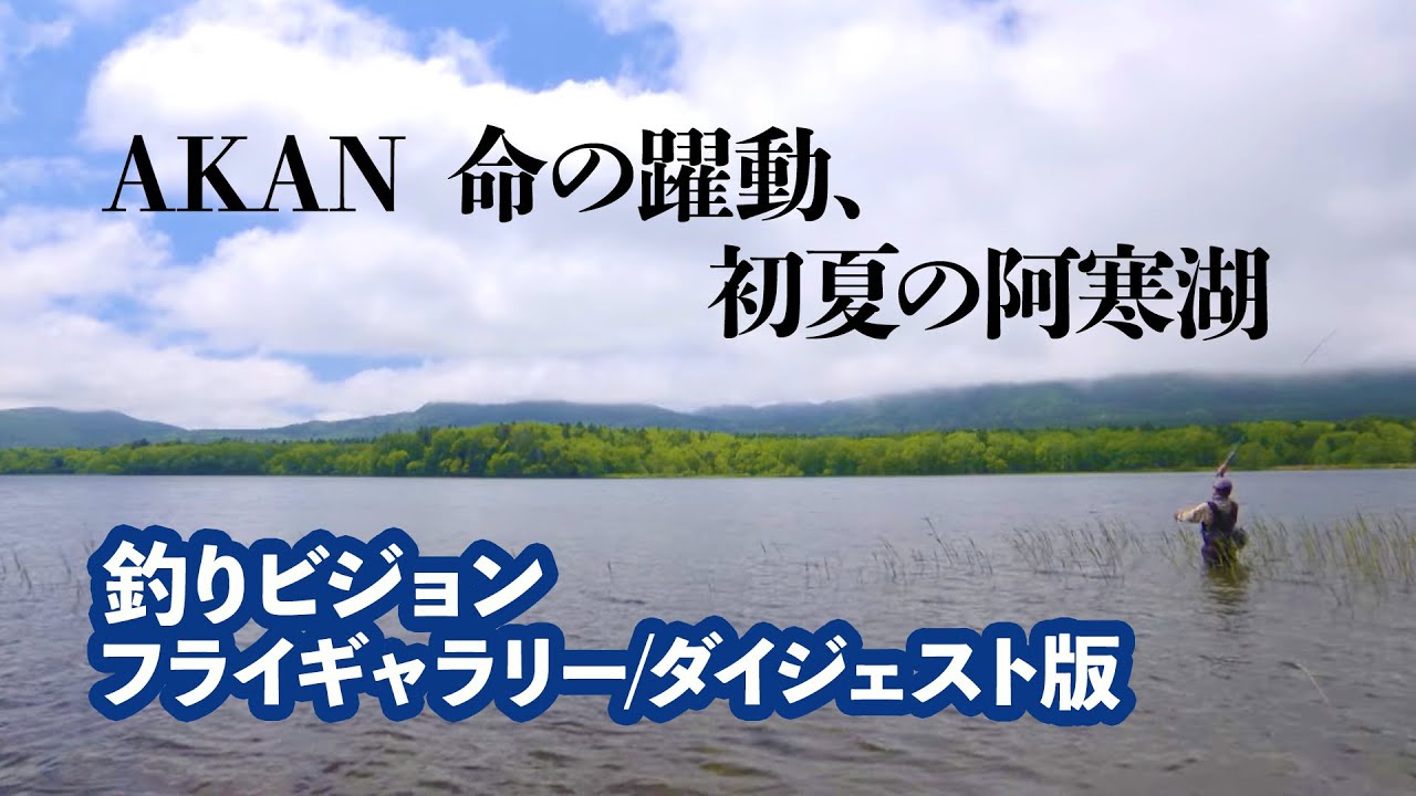 釣りビジョン フライギャラリー「AKAN 命の躍動、初夏の阿寒湖」 ダイジェスト版