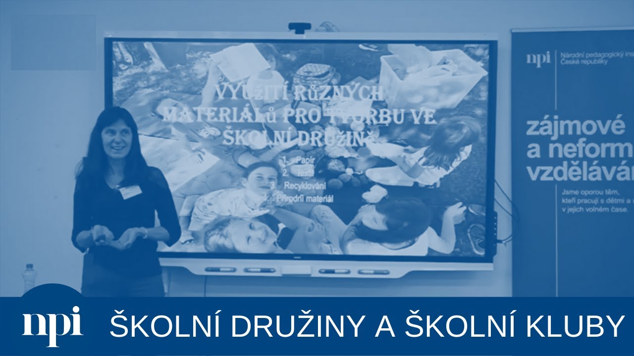 Družení naživo 2021_Využití nejen textilních materiálů pro tvorbu ve školní družině