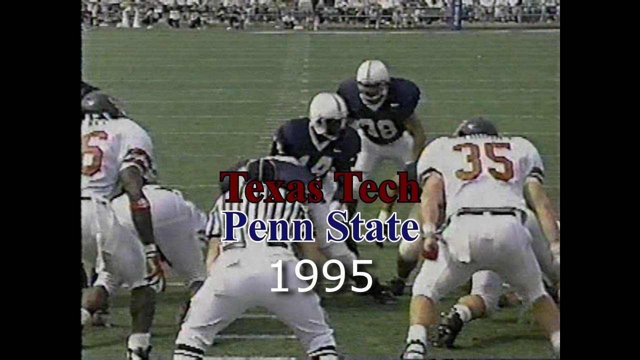 Penn State vs  Texas Tech 1995 GAME STORY