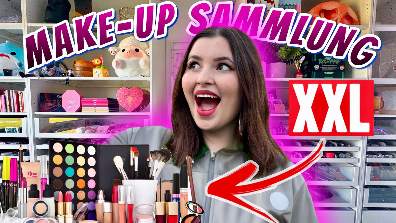MEINE XXL MAKE-UP SAMMLUNG & STUDIO TOUR! 🤯😍