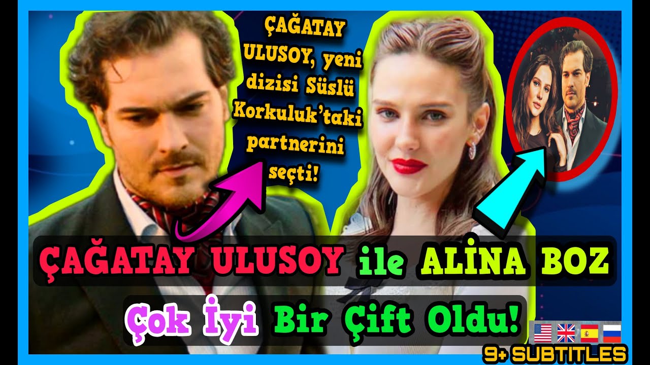 Алина Боз и Чагатай Улусой стали очень хорошей парой в сериале «Причудливое пугало»! Чагатая Улусой