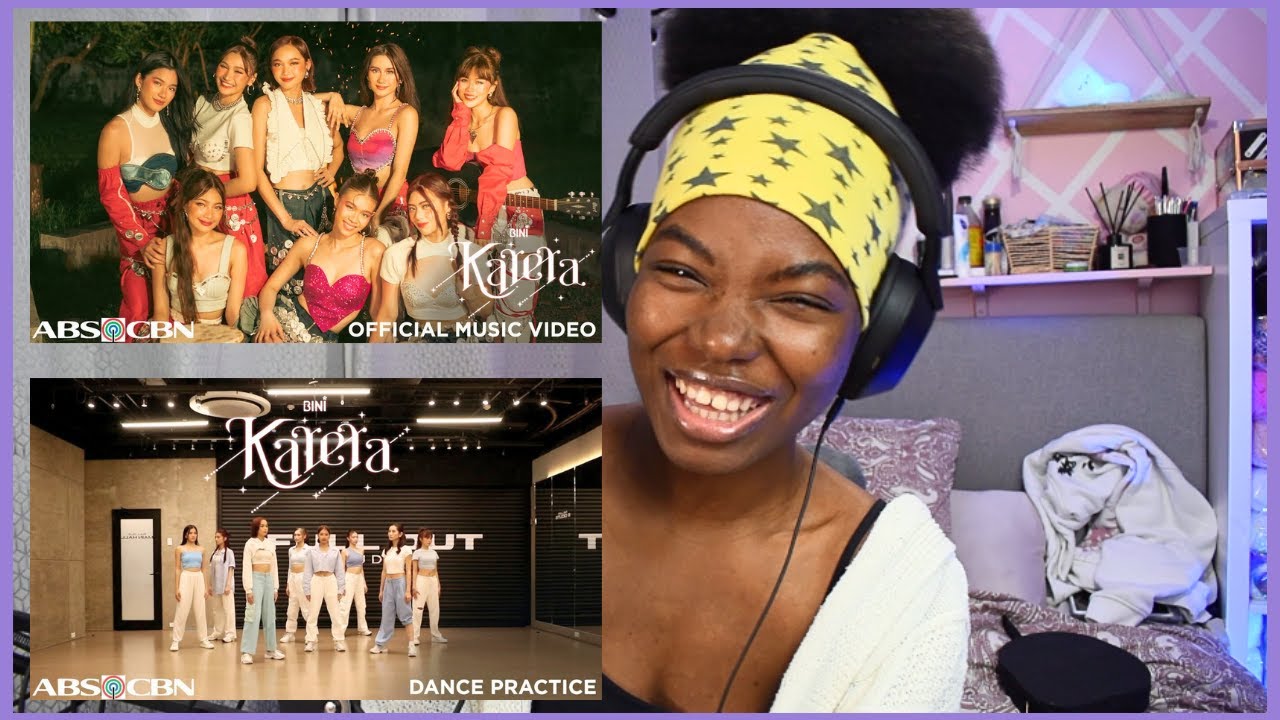 Клип и танцевальная практика BINI 'Karera' | РЕАКЦИЯ!!
