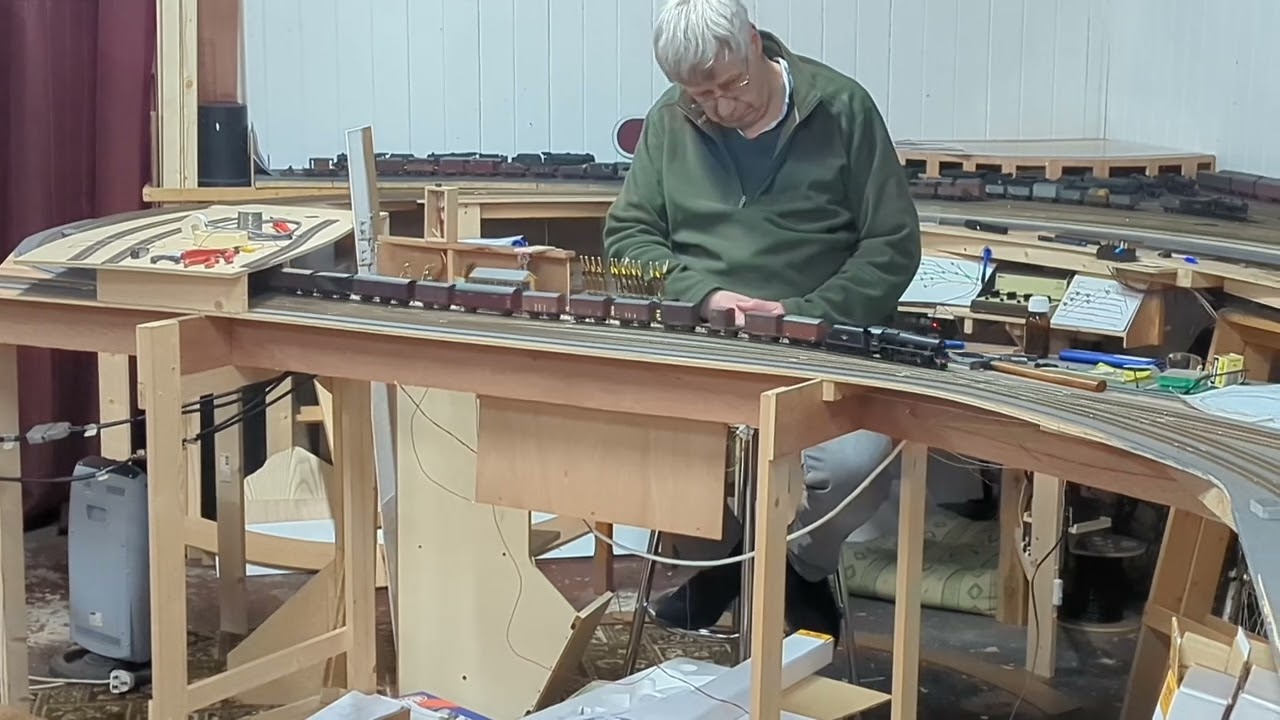 First out and back goods train run on Carlisle (Hills of the North) layout