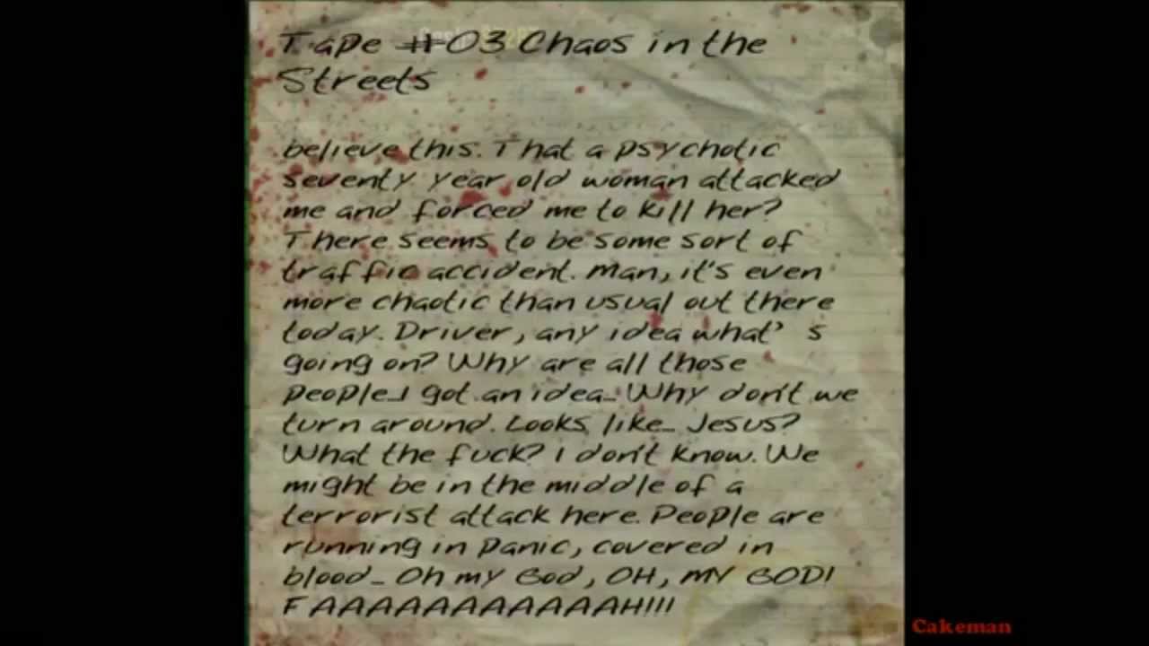 Dead Island - Tape #1 to #12