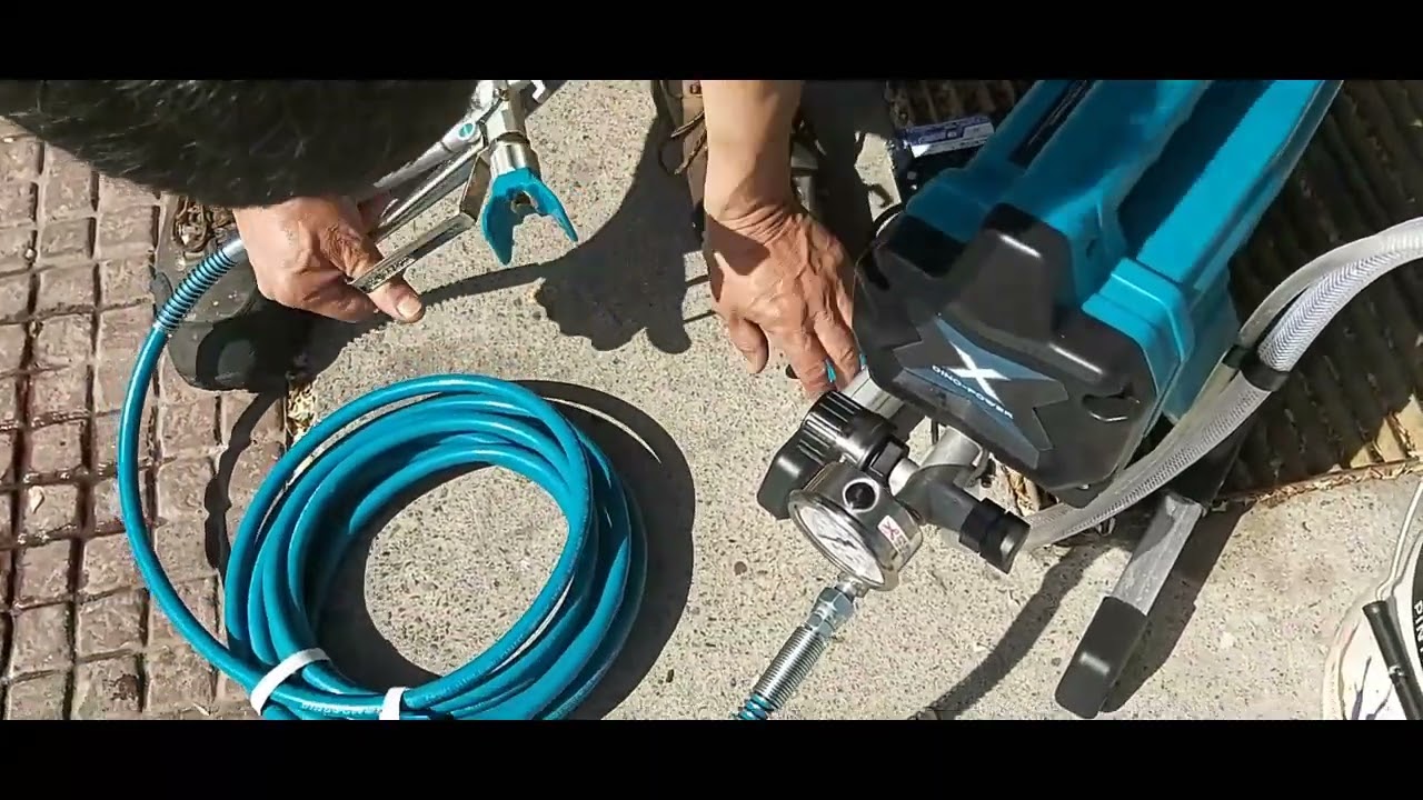X6 TUTORIAL LIMPIAR UN EQUIPO AIRLESS DINO POWER X6