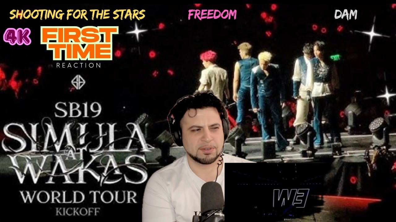 SB19 [LIVE] исполняют «SFTS» x «Freedom» x «DAM» SaW Kick-off Day 1 Trainer REACTION