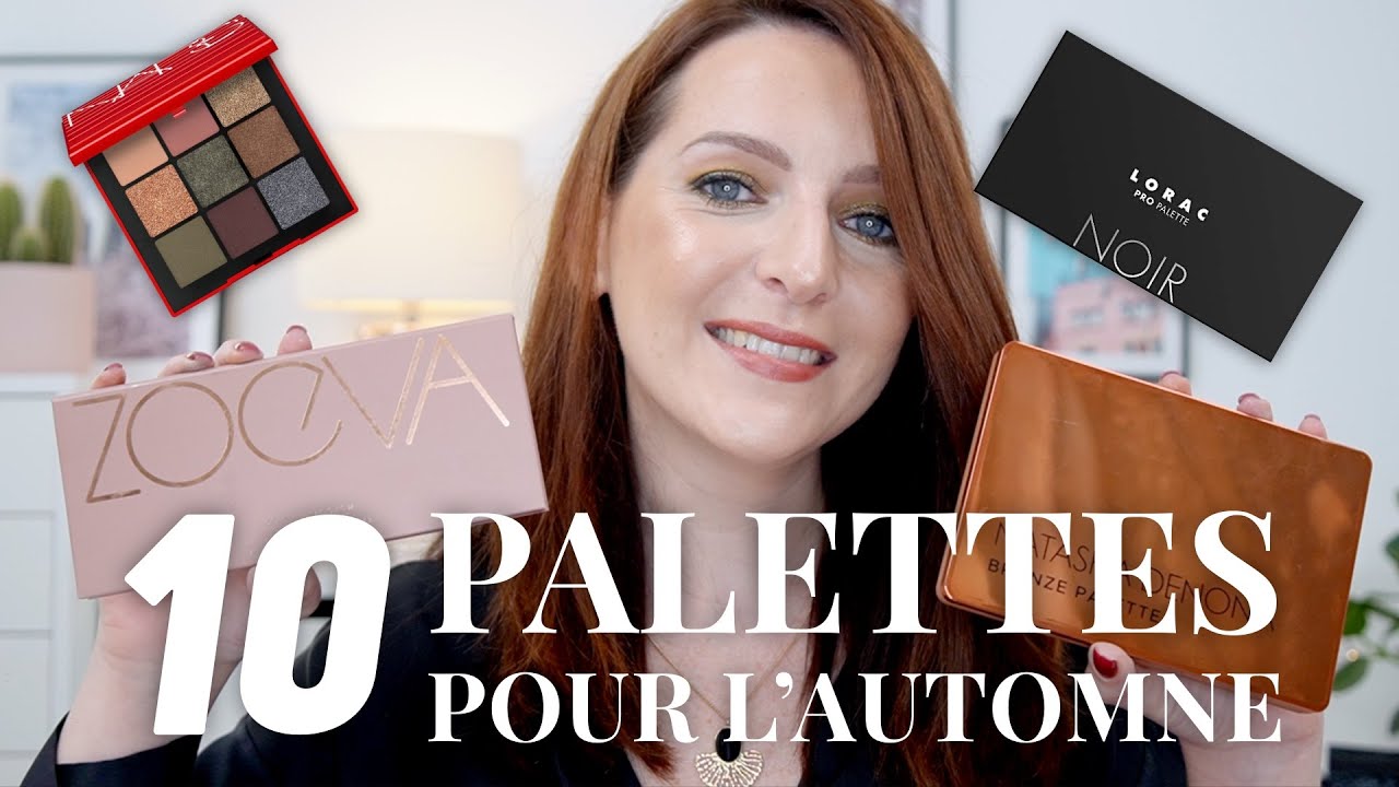 🍁 10 PALETTES PARFAITES pour l'automne / hiver 🍁
