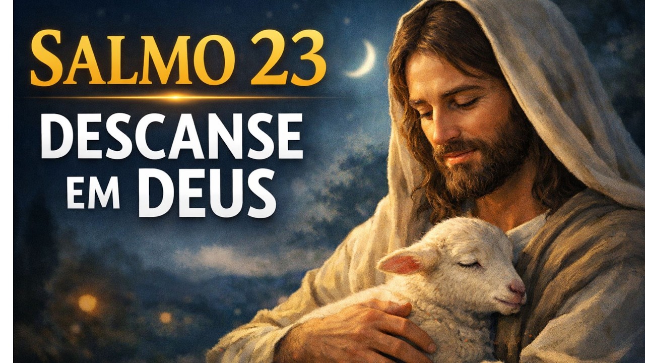 SALMO 23 PARA DESCANSAR EM DEUS E DORMIR EM PAZ | Oração da Noite