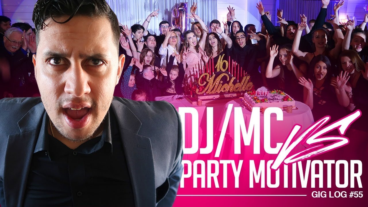 DJ GIG LOG: MC (Master of Ceremony) vs Party Motivator | Club Cannon Co2 Gun (Sweet 16)